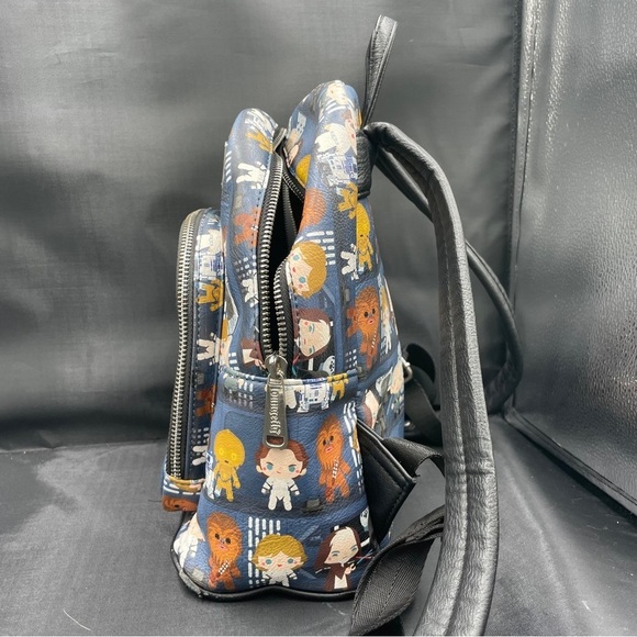 Loungefly Star Wars Chibbi Mini Backpack BROKEN ZIPPER main image 3
